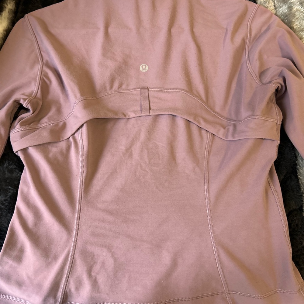 lululemon athletica Mauve Pink Pullover Hoodie